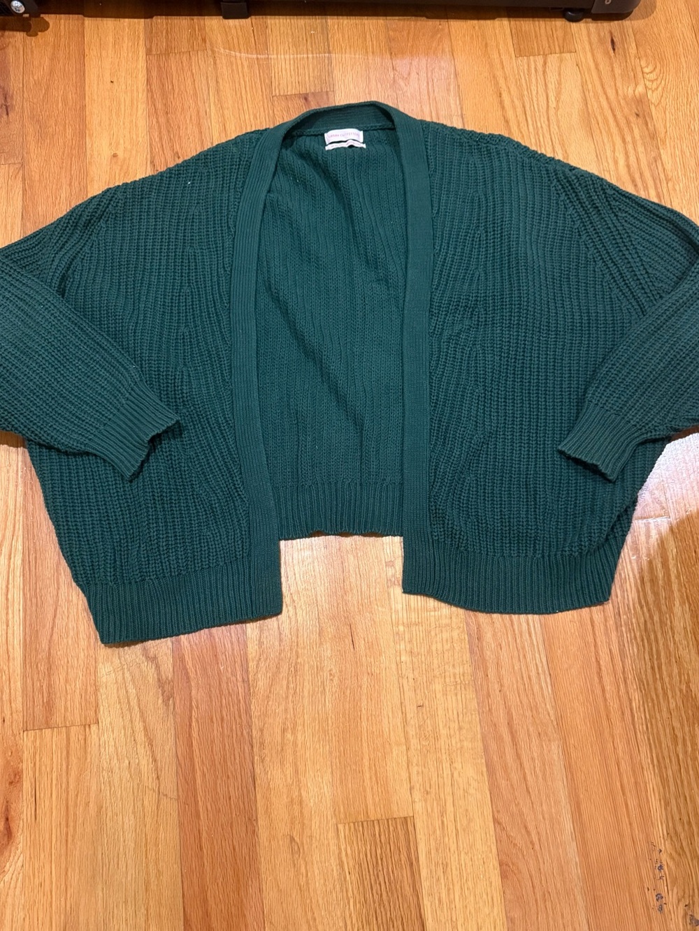Urban Outfitters Darby Dolman Cardigan Green Medium